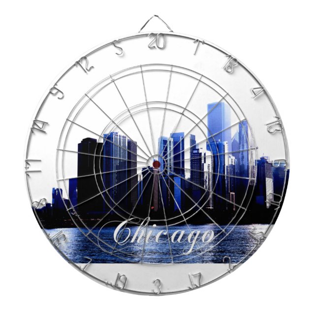 Chicago Illinois Darttavla (Framsidan)