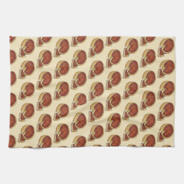 Chicago Illinois Deep Dish Pepperoni Pizza Paj Kökshandduk