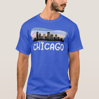 Chicago Illinois Home State Chicago Downtown T Shirt