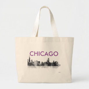 CHICAGO ILLINOIS HORISONT - jumbototot hänger lö Jumbo Tygkasse