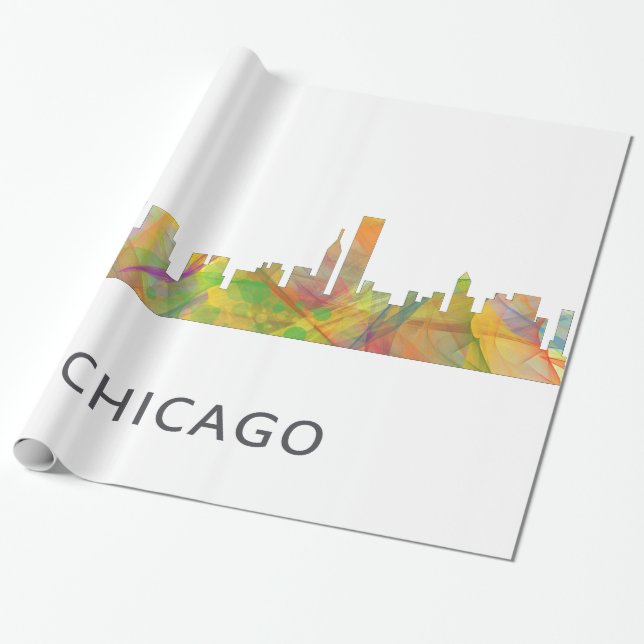 CHICAGO ILLINOIS HORISONT WB1 - PRESENTPAPPER (Utrullad)