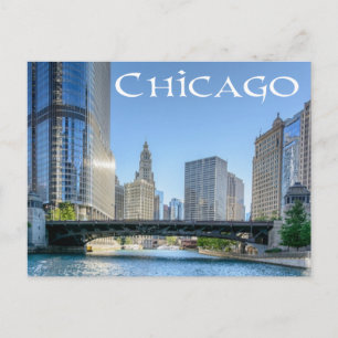 Chicago Illinois ( IL) Fontän United Stater USA Vykort
