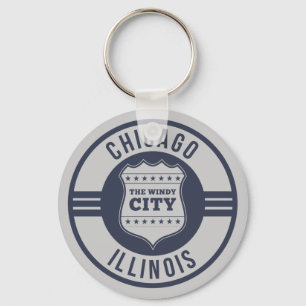 Chicago, Illinois ( IL ), United Stater US Nyckelring