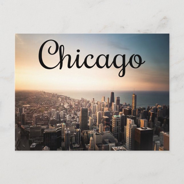 Chicago Illinois ( IL ) United Stater, USA Vykort (Framsida)