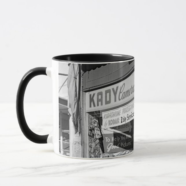 Chicago Illinois Kady Camera Co Store Window 1950s Mugg (Vänster)