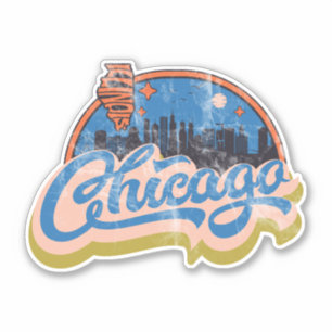 Chicago, Illinois Klistermärken