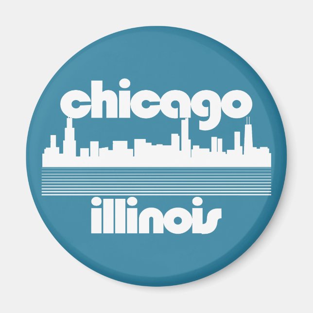 Chicago,Illinois Magnet (Framsidan)