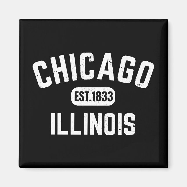 Chicago Illinois Magnet (Framsidan)