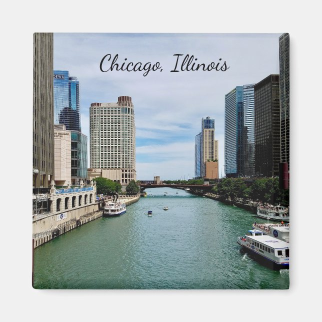 Chicago Illinois Magnet  (Framsidan)