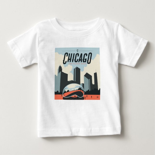 Chicago, Illinois | Millennium Park T Shirt (Framsida)