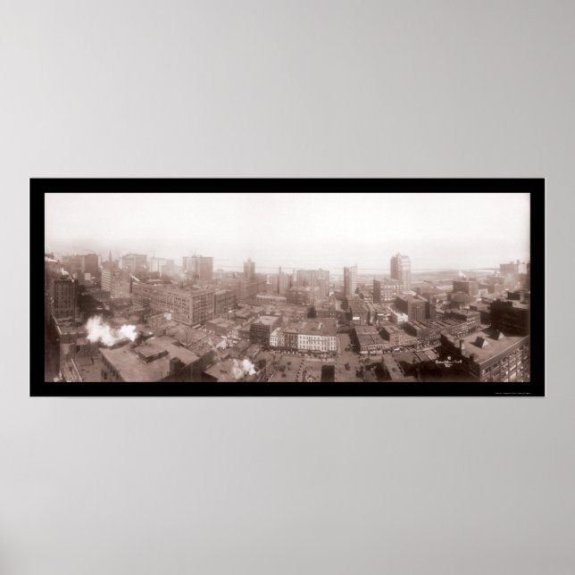 Chicago Illinois Photo 1912 Poster (Framsidan)