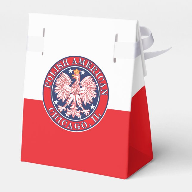 Chicago Illinois polska Presentaskar (Baksidan Sidan)