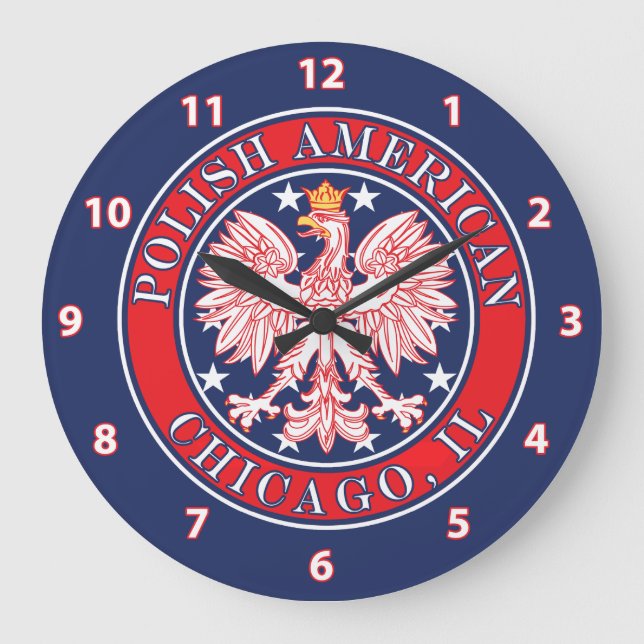 Chicago Illinois polska Stor Klocka (Framsida)