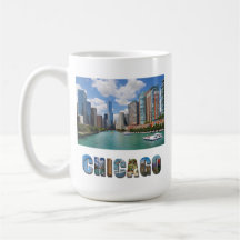Chicago Illinois River Skyline Travel Photo