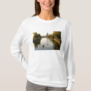 Chicago, Illinois, roddare i Lincoln Park lagun Tee Shirt