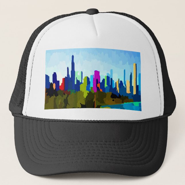 Chicago Illinois Skyline av Jon Baran Keps (Framsida)