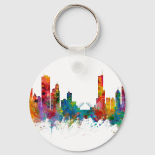 Chicago Illinois Skyline Nyckelring