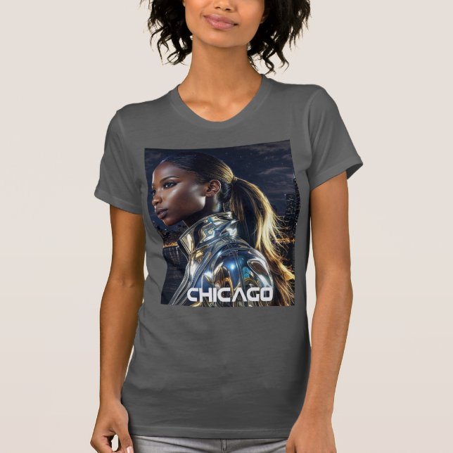 CHICAGO - ILLINOIS T SHIRT (Framsida)