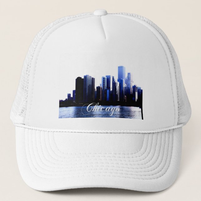 Chicago Illinois Truckerkeps (Framsida)