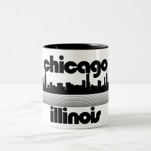 Chicago,Illinois Två-Tonad Mugg