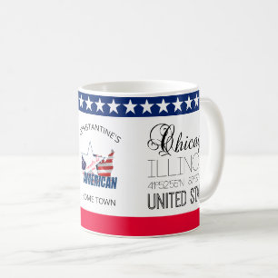Chicago, Illinois, United Stater elegant Kaffemugg