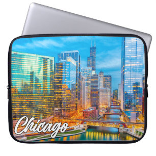 Chicago, Illinois, United Stater Laptop Fodral