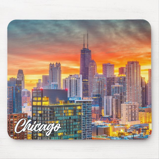 Chicago, Illinois, United Stater Musmatta (Framsidan)