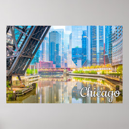 Chicago, Illinois, United Stater Poster