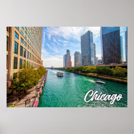Chicago, Illinois, United Stater Poster