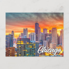 Chicago, Illinois, United Stater Vykort