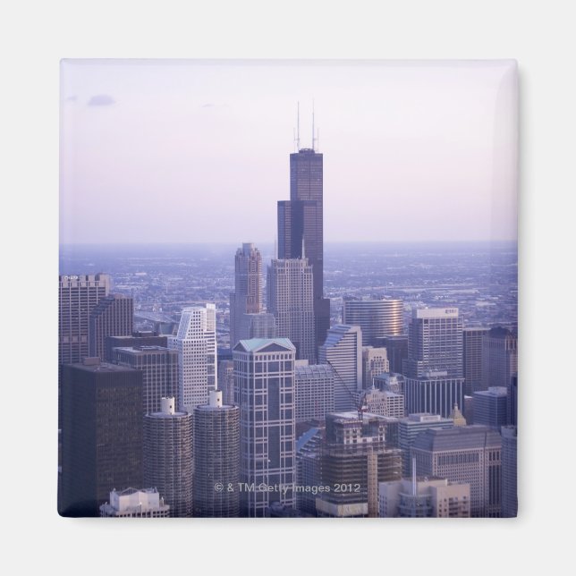Chicago, Illinois, USA 2 Magnet (Framsidan)