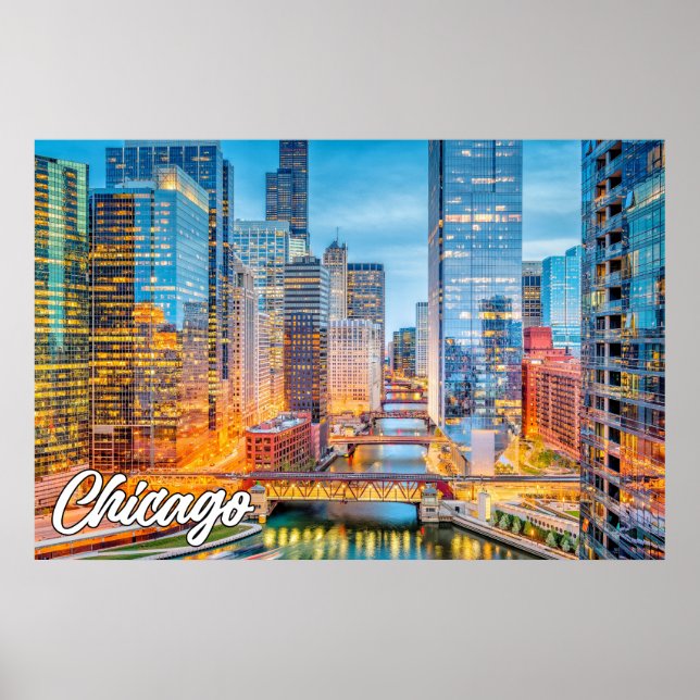 Chicago, Illinois, USA Poster (Framsidan)