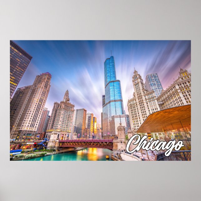 Chicago, Illinois, USA Poster (Framsidan)