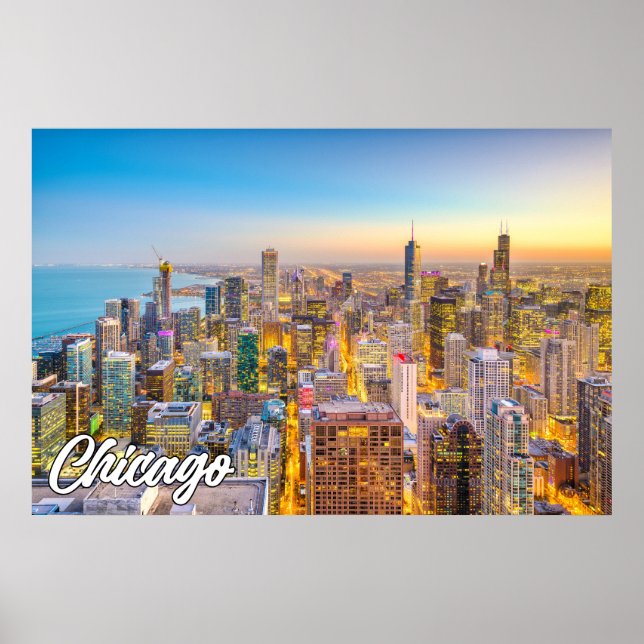 Chicago, Illinois, USA Poster (Framsidan)