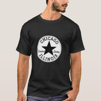 CHICAGO ILLINOIS USA, USA, skat T Shirt