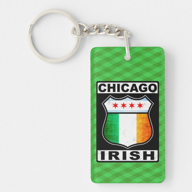 Chicago Irish American Nyckelring (Framsidan)