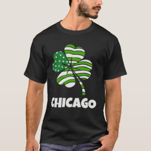 Chicago Irish American St Paddy Day Parad Lucky T Shirt
