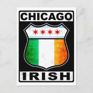 Chicago Irish American Vykort
