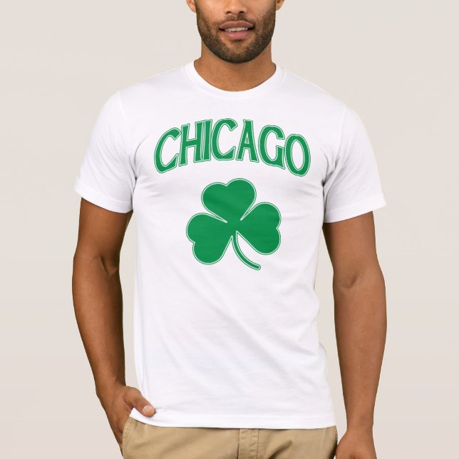 Chicago Irish Shamrock Tee (Framsida)