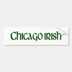 Chicago irländare bildekal