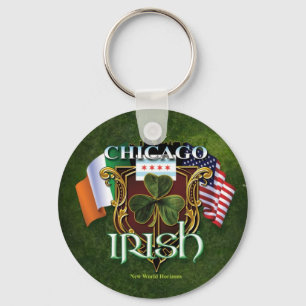 Chicago irländare nyckelring