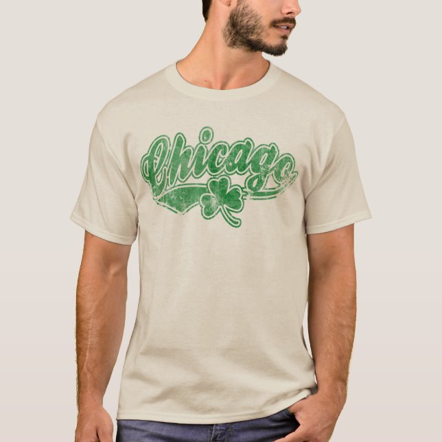 Chicago irländareShamrock Tröja (Framsida)