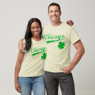 Chicago irländsk t skjorta tee
