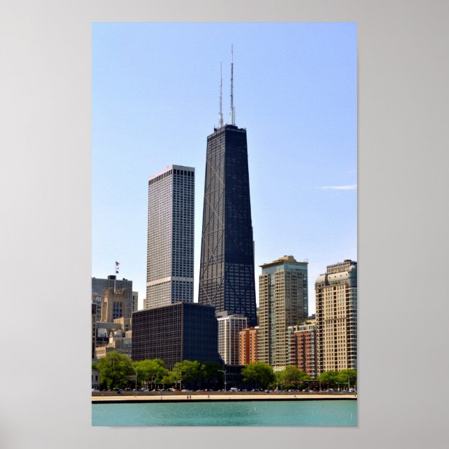 Chicago John Hancock Poster (Framsidan)