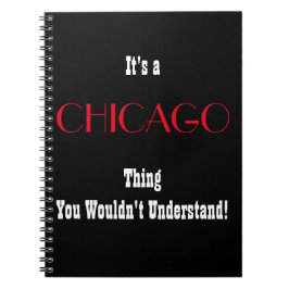 Chicago journal anteckningsbok