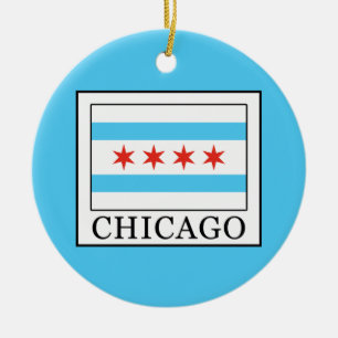 Chicago Julgransprydnad Keramik