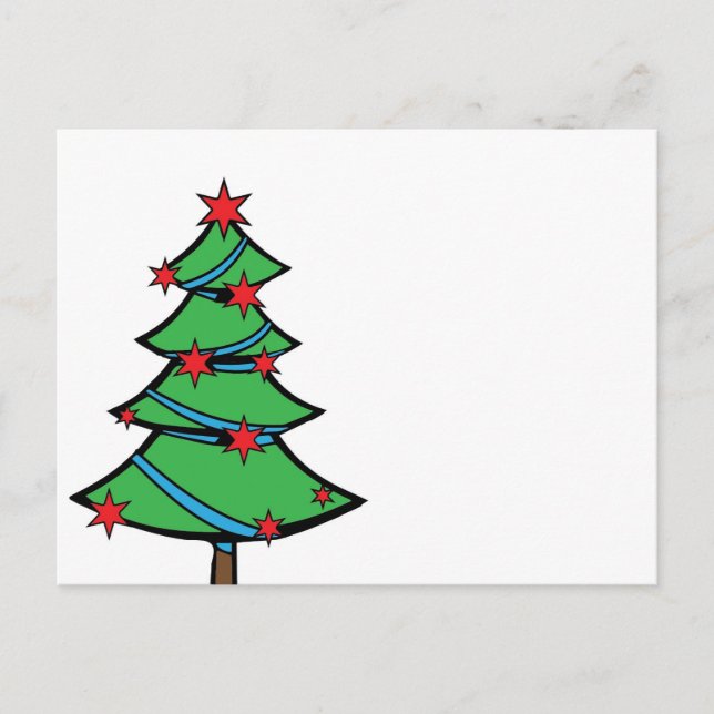 chicago julkort helg vykort (Framsida)