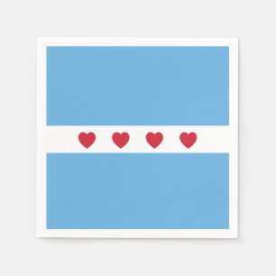 Chicago Kärlek   Napkins   PAPPRA Pappersservett