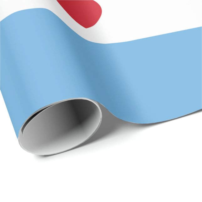 Chicago Kärlek | Papper radbrytning Presentpapper (Rullad Hörn)