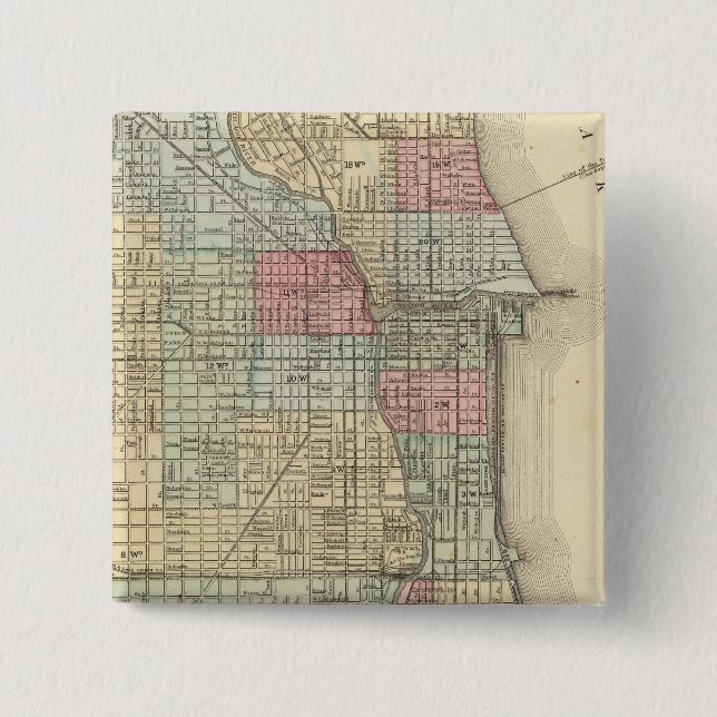 Chicago Karta av Mitchell Knapp (Framsida)